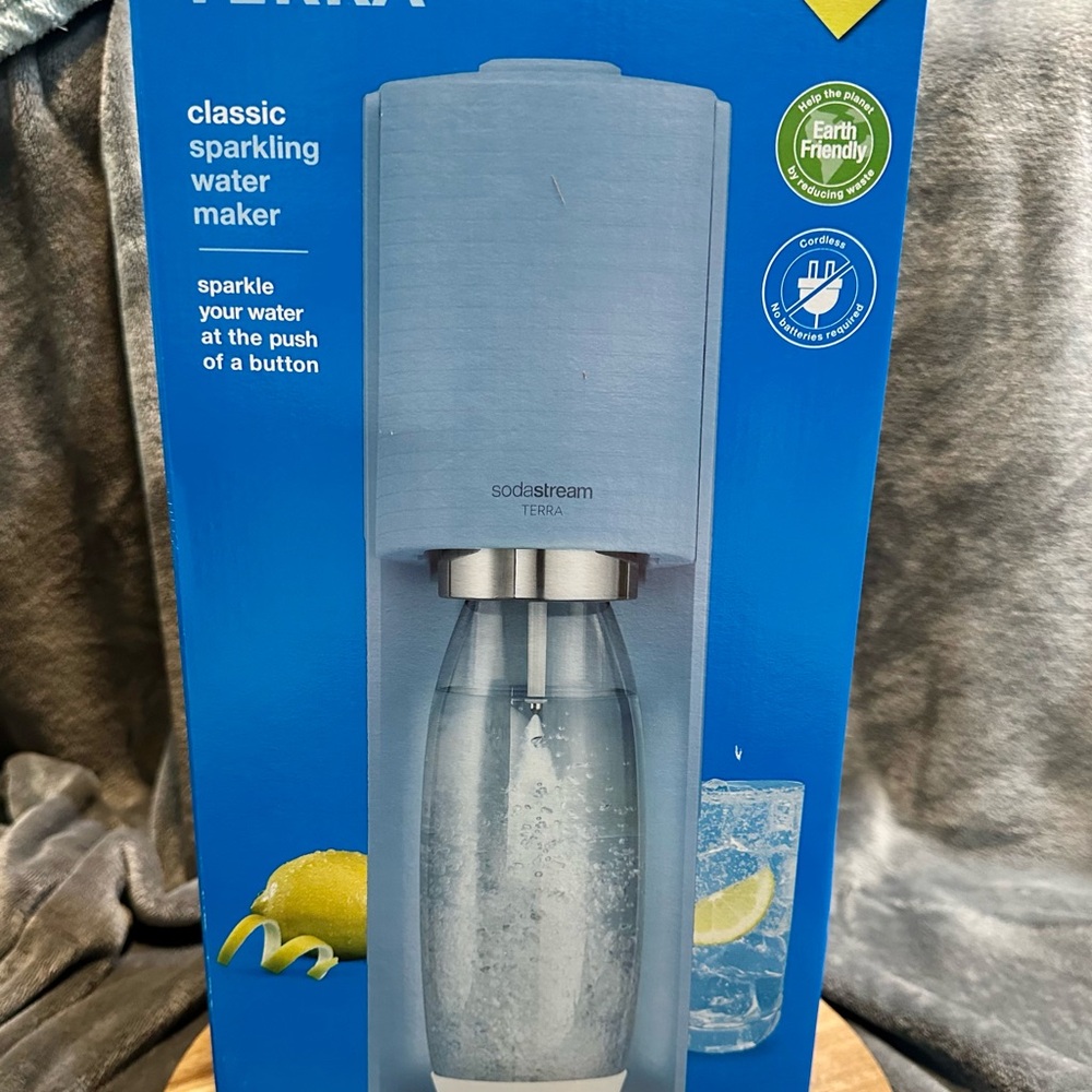SodaStream Terra Classic Sparkling Water Maker - Light Blue